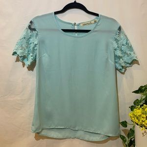 Floral Sleeve Blouse